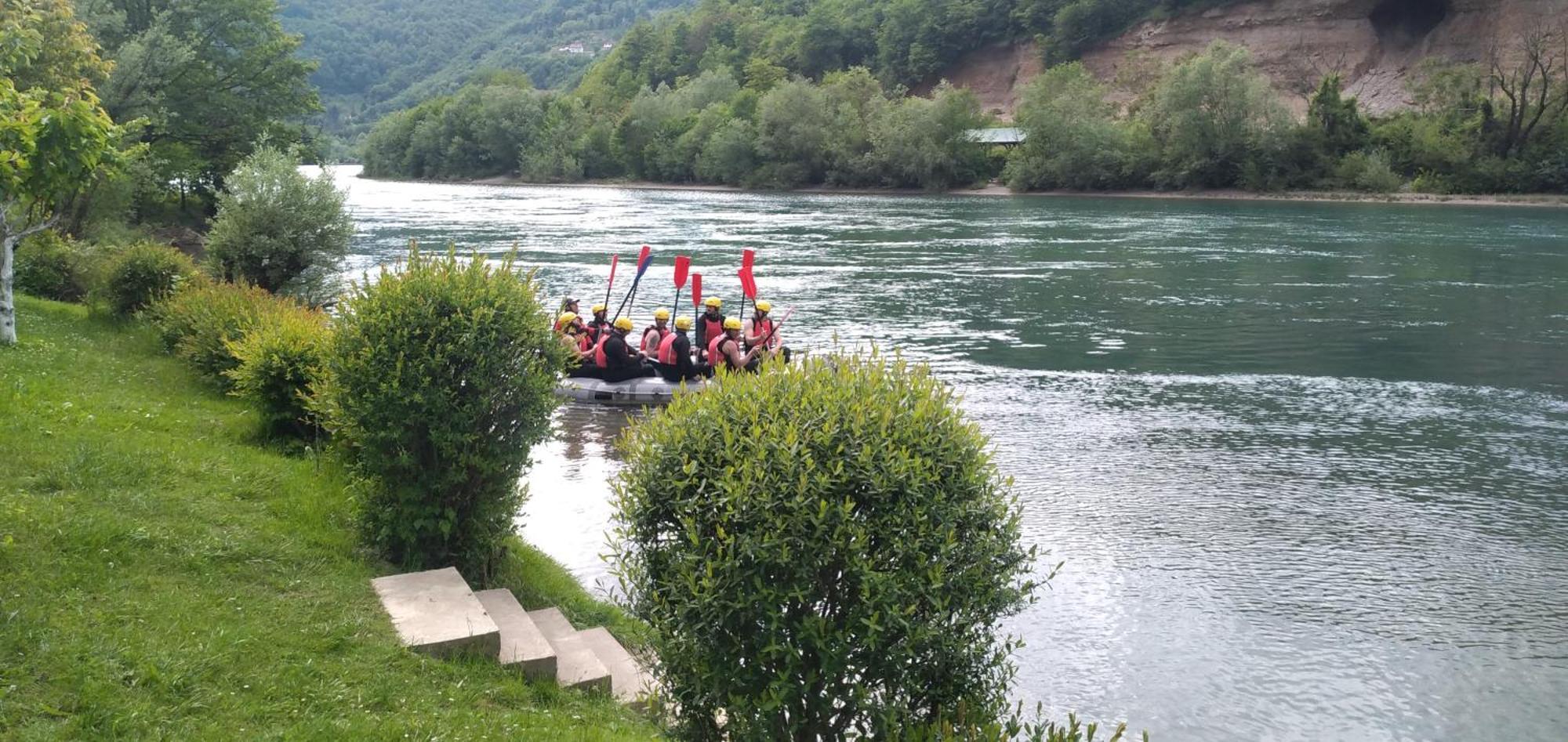 Prenociste Na Drini Foca Panzió Kültér fotó